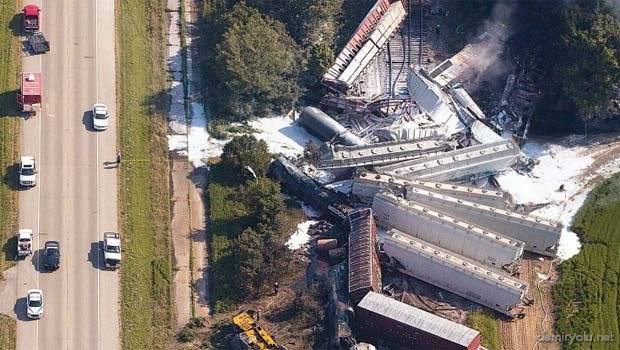 Amerika’da Tren Kazası