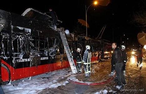 Malatyada Yanan Trambüs Aracı İçin Basın Açıklaması