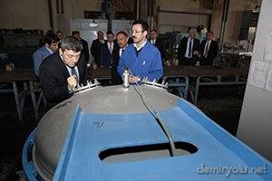 Ömer Yıldız TÜLOMSAŞ’I Ziyaret Etti