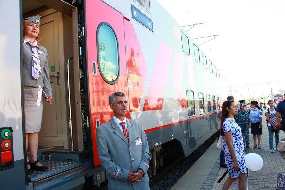 Kazan-Moskova Çift Katlı Tren Seferleri Başladı