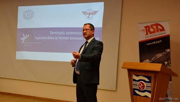 TCDD Raylı Sistemler Öğrencilerine EYS Sunumu Yaptı