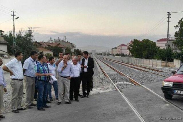 TCDD Heyeti Konya-Karaman Demiryolu Projesini İnceledi