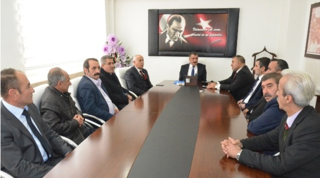 Sendika Başkanlarından Gürkan’a Ziyaret Etti