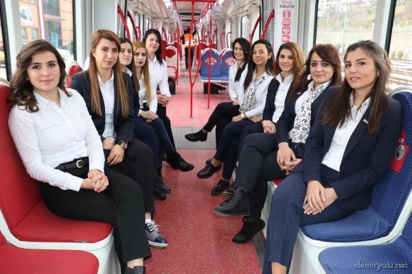 Samsun’da Tramvaylar Kadın Vatmanlara Emanet