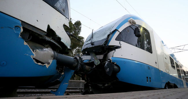 Belçika’da Tren Kazası