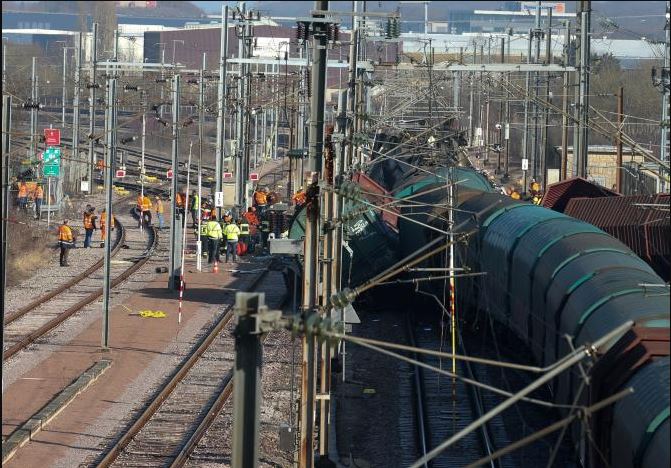 Lüksemburg’ta Tren Kazası