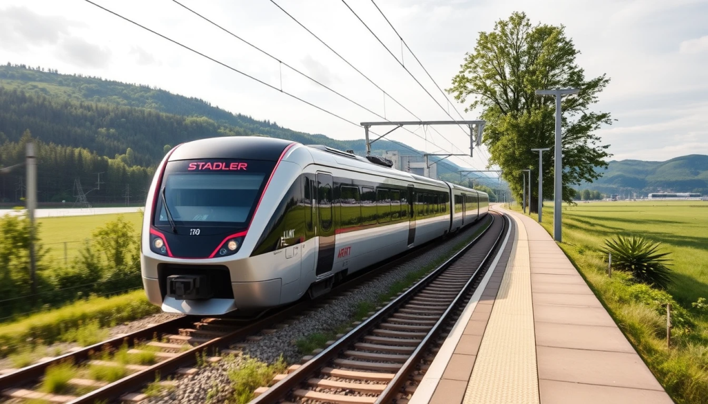 Stadler, Danimarka’nın Lokaltog’una Batarya Destekli Trenler Sağlayacak