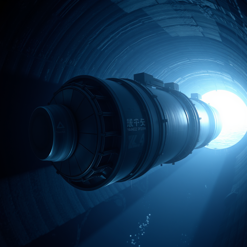 Yangtze Nehri’nin Altındaki Zekâlı Tünel