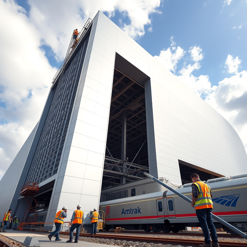Amtrak’ın Yeni Philadelphia Bakım Tesisi: Devrim