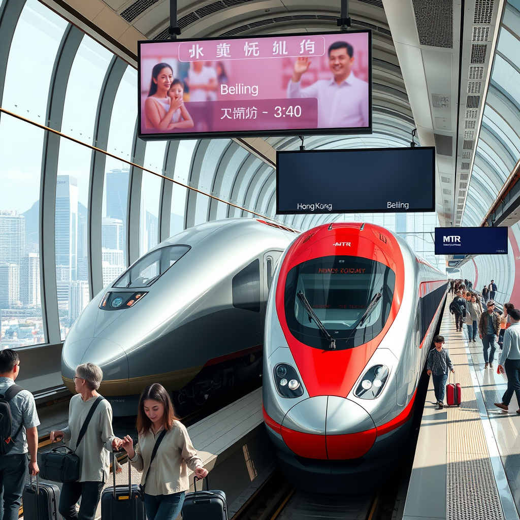 Hong Kong-Çin Yüksek Hızlı Tren: Yeni Bağlantılar