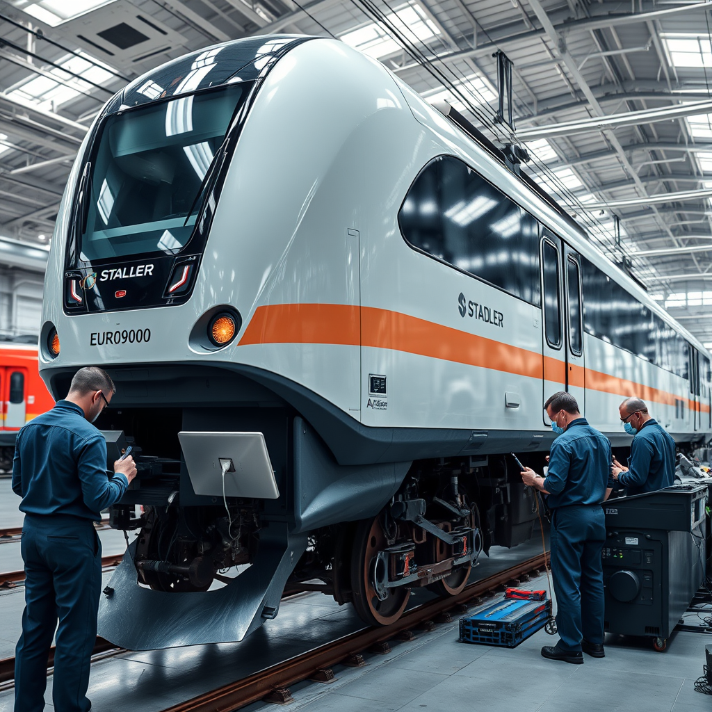 Alpha Trains-Stadler: EURO9000 Bakım Ortaklığı