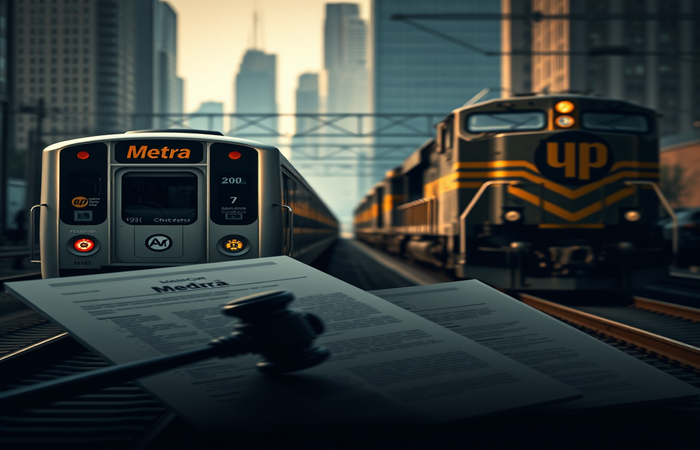 Metra-Union Pacific: Raylar Üzerinde Hukuk Savaşı