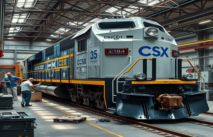 CSX’in Hidrojen Lokomotif Devrimi: Yeşil Raylar