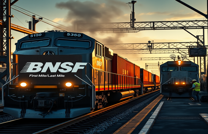 BNSF: Tek Vagonlu Sevkiyatlarda Yeni Ekip