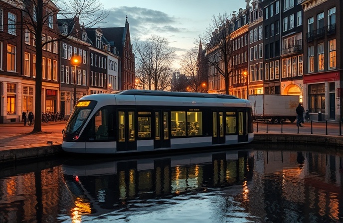 Amsterdam Tramvay Altyapısı: Sürdürülebilir Ulaşım