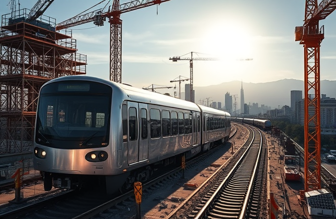 Santiago Metrosu Hat 7: Alstom Metropolis Trenleri