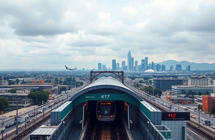 LAX Transit Merkezi: Raylı Sistemlerde Yolcu Artışı