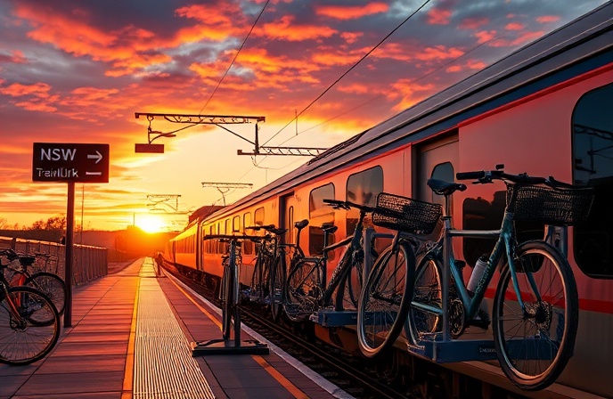 Bisiklet Taşıma: NSW TrainLink Denemesi