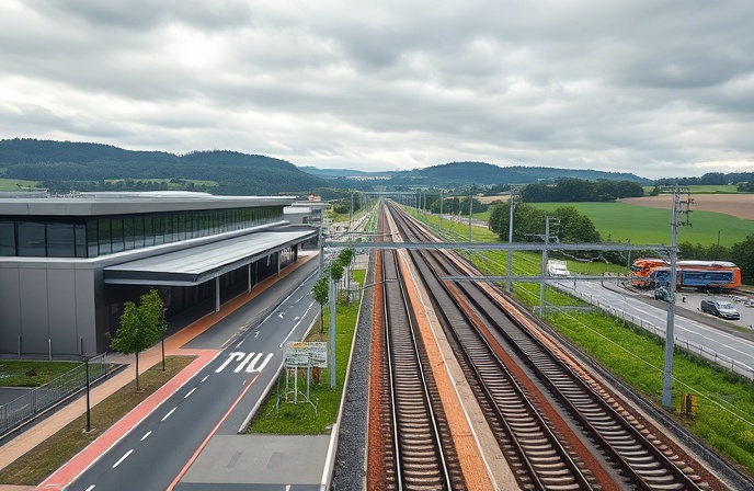 Elland Demiryolu İstasyonu: Altyapı Gelişimi