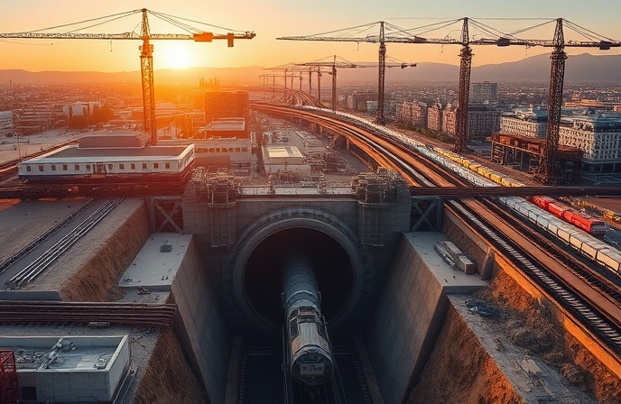 Şili’de Alameda-Melipilla Demiryolu Altyapısı