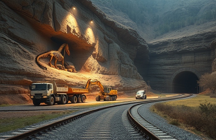 HS2 Projesi: Fosil Keşifleri ve Demiryolu