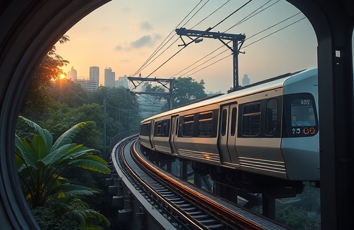 Jakarta Metrosu: Raylı Sistemler ile Sürdürülebilir Ulaşım Çözümleri