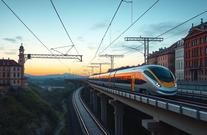 Avrupa’da Yüksek Hızlı Tren Hamlesi: Gelecek İçin Demiryolu Altyapısı