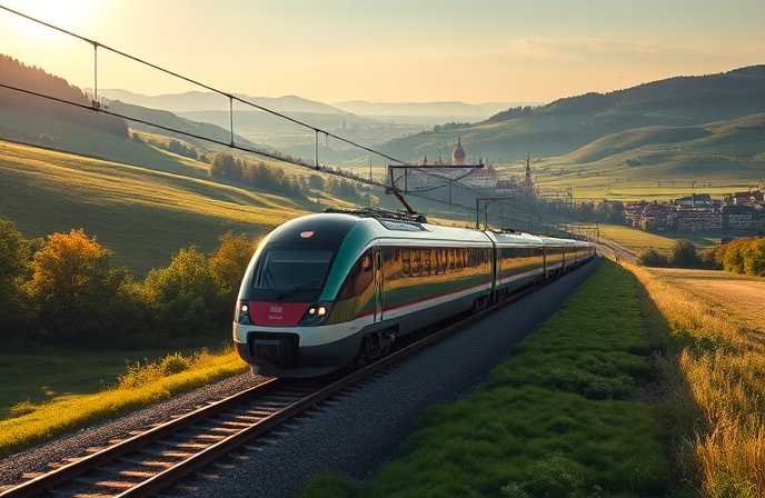 Orta Avrupa Demiryolu: ComfortJet ile Sürdürülebilir Ulaşım