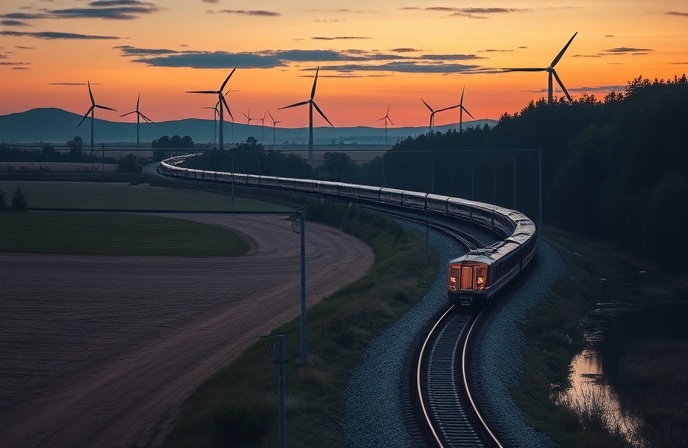Slovakya’da Batarya Trenleri ile Sürdürülebilir Ulaşım: Geleceğe Yolculuk