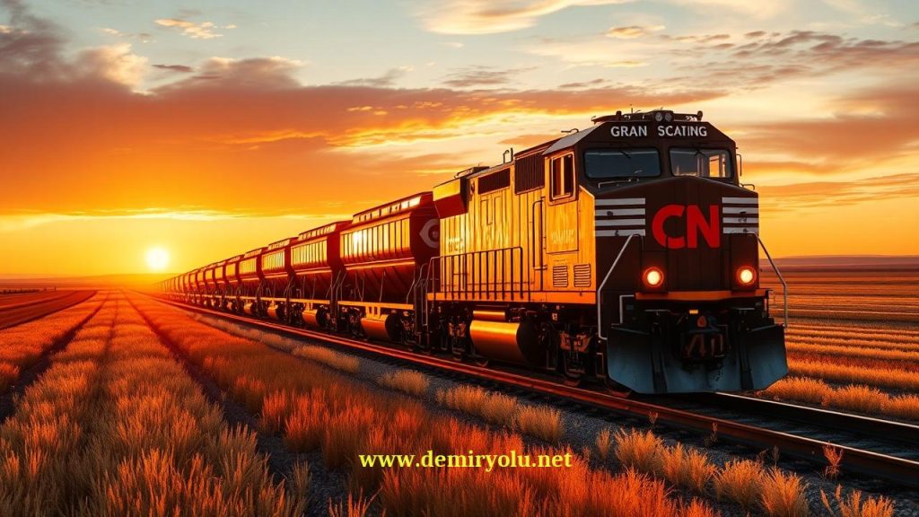CN’den Rekor Tahıl Taşıma: 32.7 MMT Kanada’da