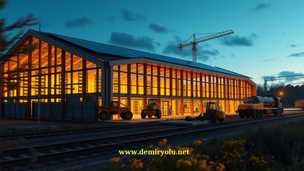 Network Rail: Net Sıfır Karbon Depo İnşa Ediyor