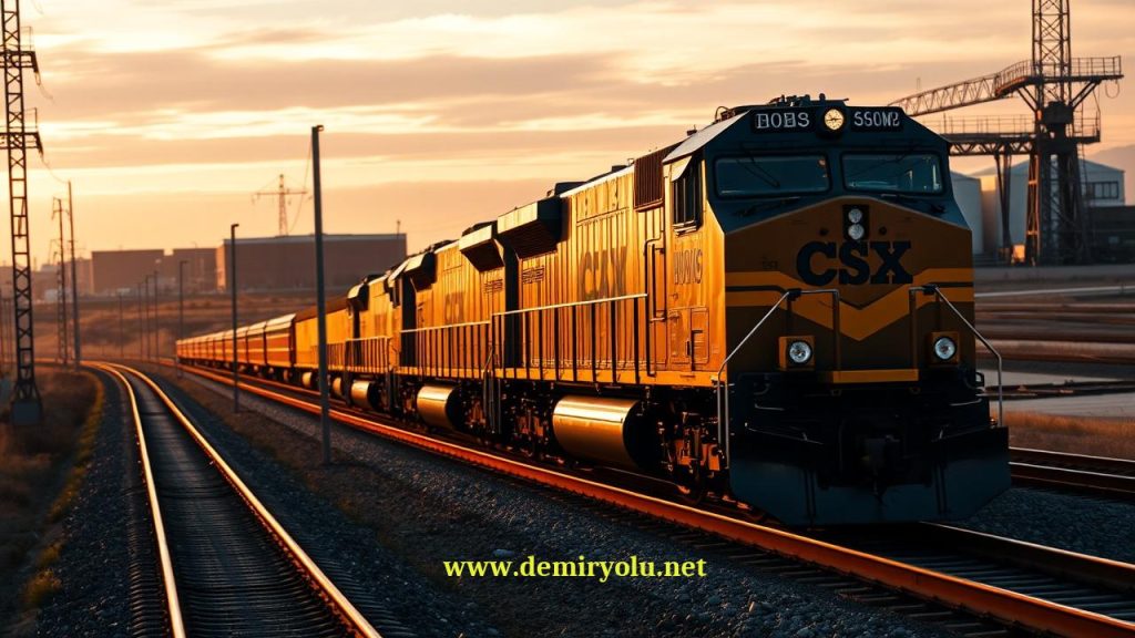 CSX: Yakıt Tasarrufu İçin Yeni Lokomotif Teknolojisi Devrede