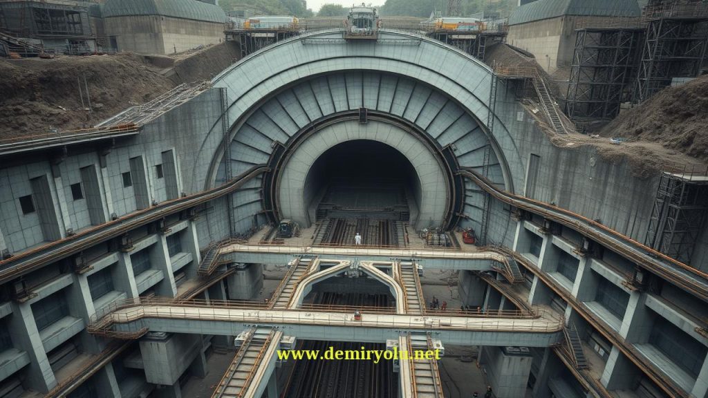 HS2 Northolt Tüneli: 34 Güvenlik Geçidi Tamamlandı