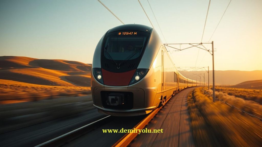 Türkiye’nin Yerli Hızlı Treni 225 km/s Hıza Ulaştı