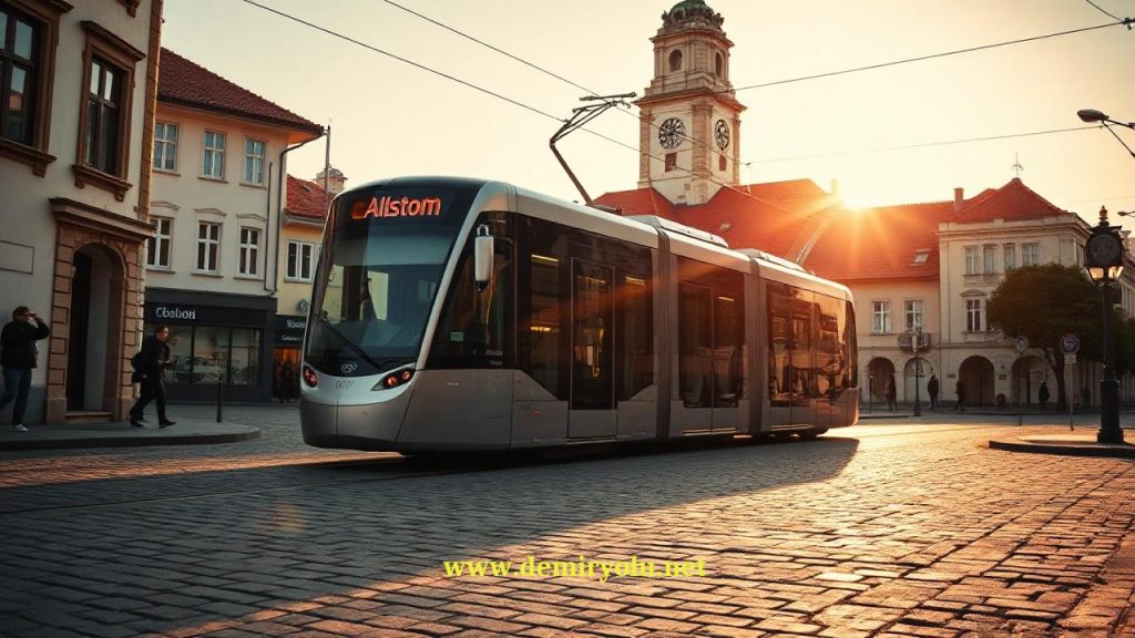 Graz, 34 Metrelik Alstom Flexity Tramvayını Hizmete Aldı