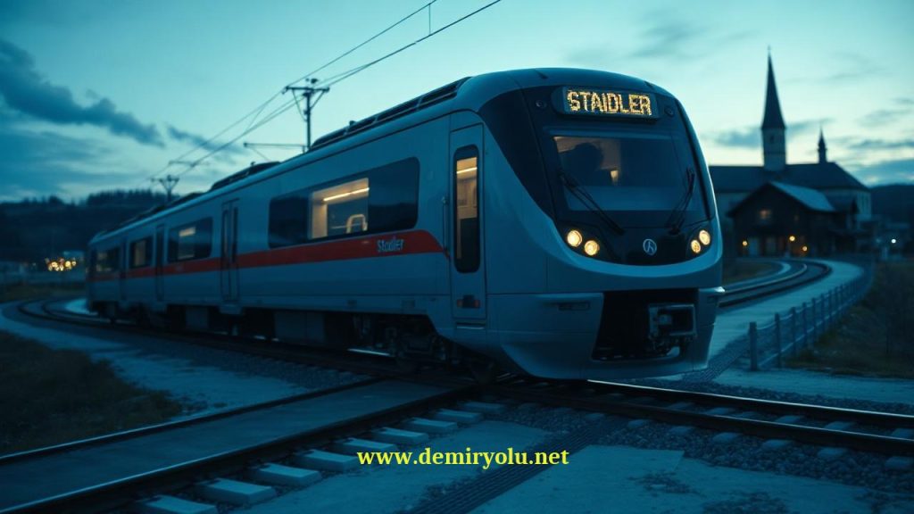Stadler’dan Dar Hat İçin Dünyanın İlk Hidrojenli Treni Tanıtıldı