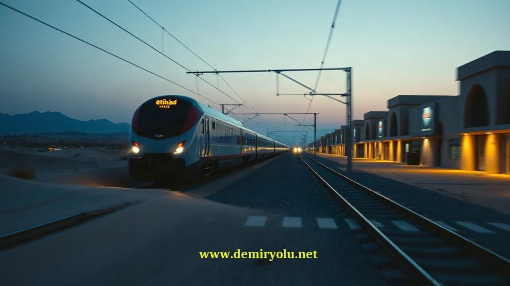 Etihad Rail Abu Dhabi-Fujairah Hattını Açtı: 70 Bin Bilet Satıldı