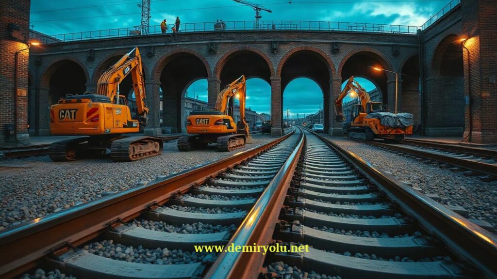 VolkerRail Londra’da Tamamladı: 22 Günde 16 Makas Yenilendi