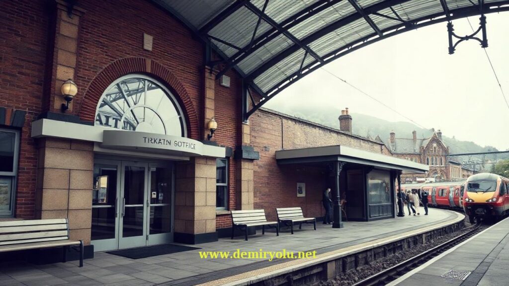 Chiltern Railways Banbury’de Bilet Gişesi ve Girişi Yeniledi: Yeni Tavan