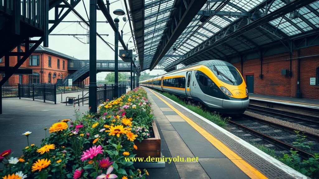 Alstom Ve Network Rail: Stafford İstasyonunda Yeşil Dönüşüm Tamamlandı